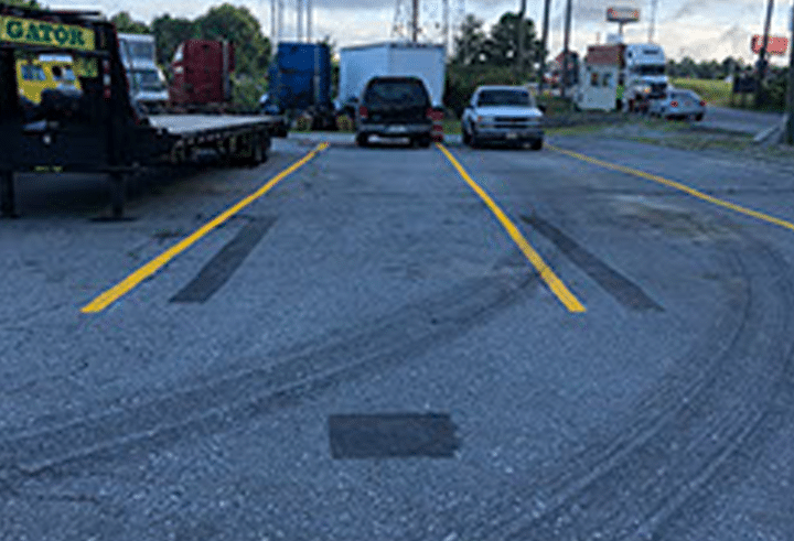 Atlanta Truck Parking Lot Maintenance