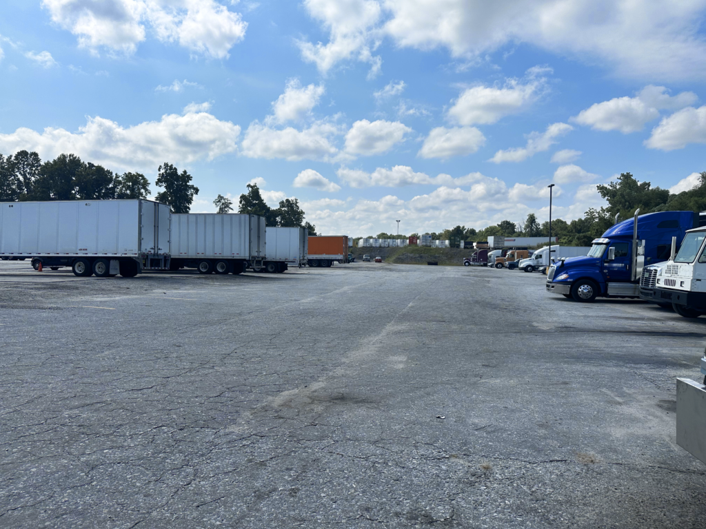 Continuous Lot Improvements Truck Parking